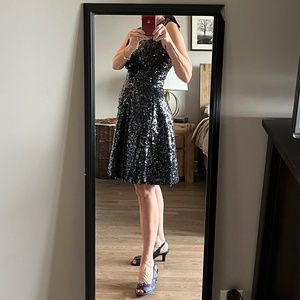 Kate Spade Fit and Flare Sequin Dress